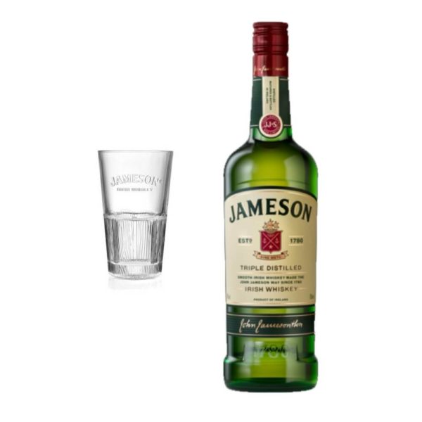 Jameson Irisch + Glas GIFTSET 1.00 40%