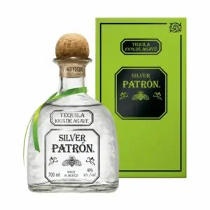 silver patron tequila