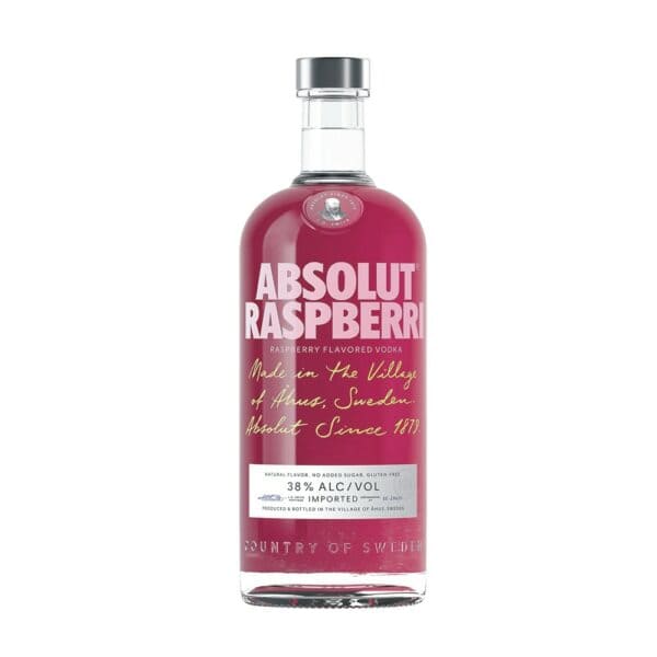 abosolut rasberry vodka